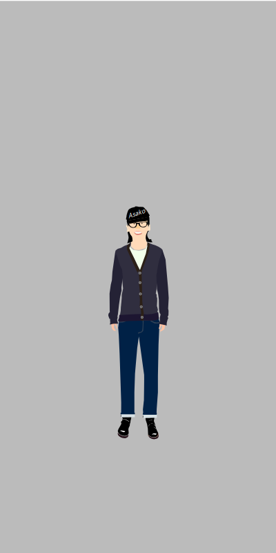 Asako 01 jeans clipart
