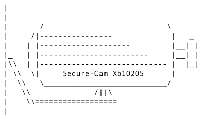 ASCII SecureCam clipart