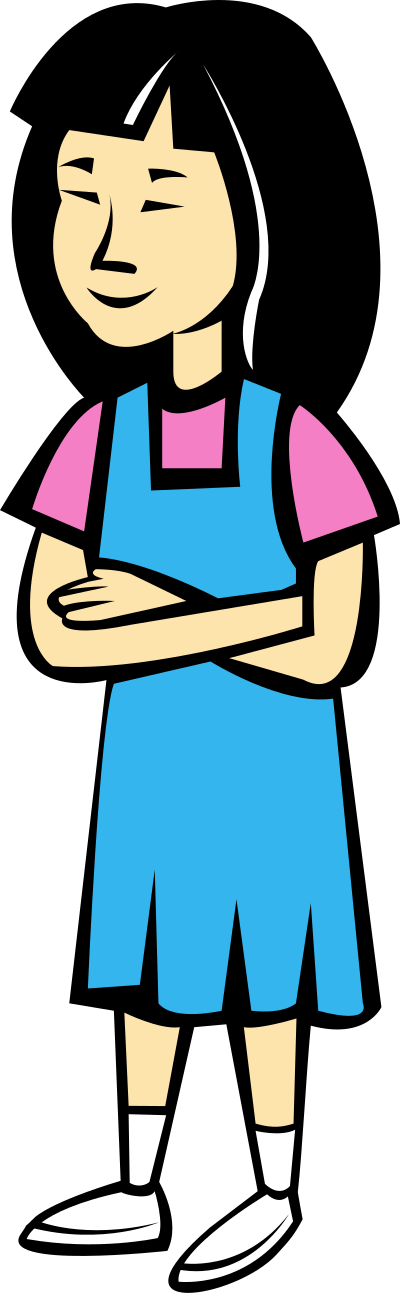 Asian Girl clipart