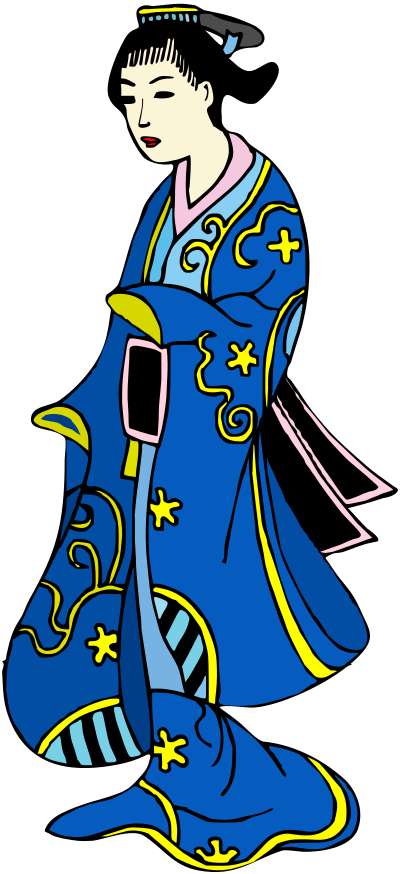 Asian Lady clipart