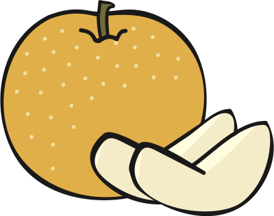 Asian Pear clipart