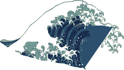 Asian Wave Pattern clipart