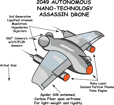 Assassin nano drone clipart