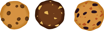 Assorted cookies clipart