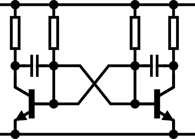 Astable Multivibrator clipart