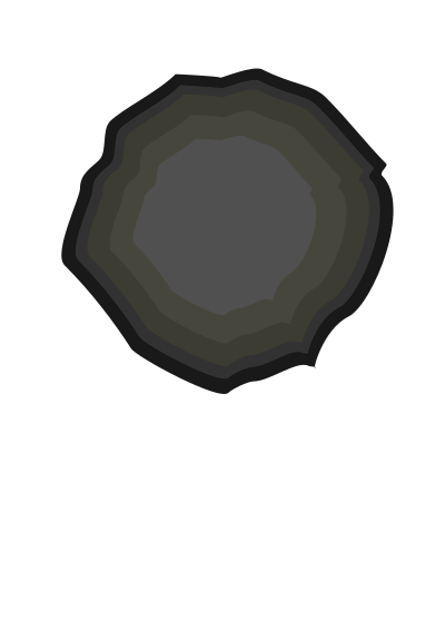 Asteroid clipart