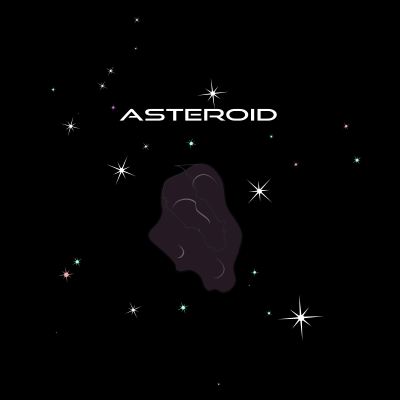 Asteroid clipart