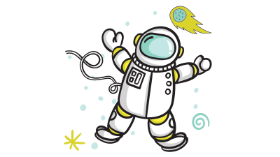 Astronaut clipart