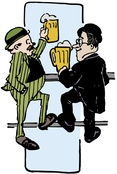 At The Bar - Colour Remix clipart