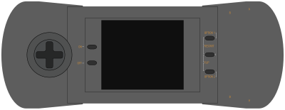 Atari Lynx remixed clipart