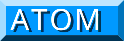Atom button roman bertl 01r clipart