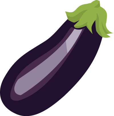 Aubergine clipart