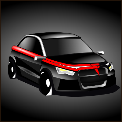Audi A3 clipart
