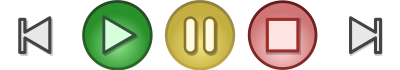 Audio Button Set clipart