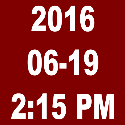 Audio Date and Time Album Cover clipart