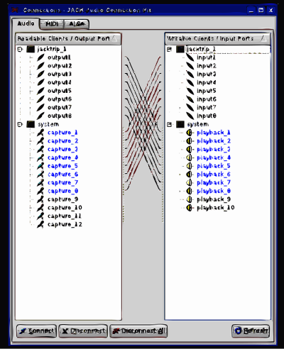 Audio Interfaces Multiple Clients clipart