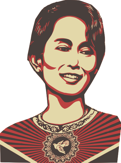 Aung San Suu Kyi clipart