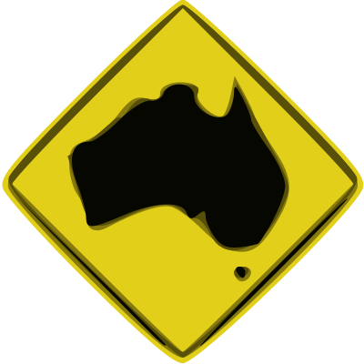 Australia Sign clipart