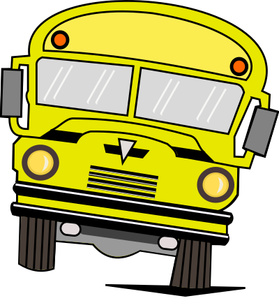 Autobus - Yellow clipart
