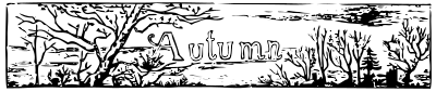 Autumn header clipart