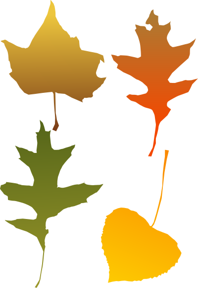 Autumn Leaf selection clipart