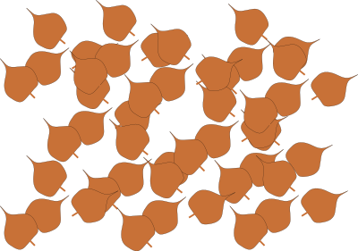 Autumn leaves clipart