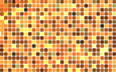 Autumn Theme Rounded Squares Grid clipart