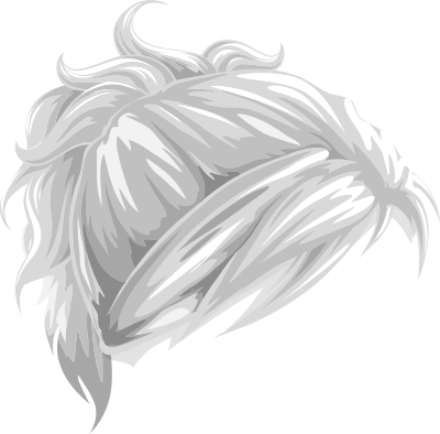 Avatar Vanity Hair Wavy Tieback Ponytail clipart
