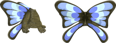 Avatar Wardrobe Coat GlitchamaphoneButterflyTop clipart