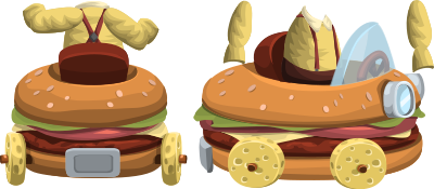 Avatar Wardrobe Coat RideBurgerCar clipart