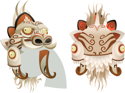 Avatar Wardrobe Hat Alph Mask clipart