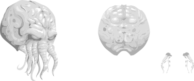 Avatar Wardrobe Hat Cthulhu Mask clipart