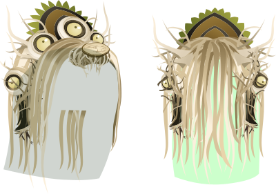 Avatar Wardrobe Hat Spriggan Mask clipart