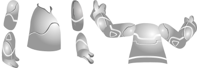 Avatar Wardrobe Shirt Tron Top clipart