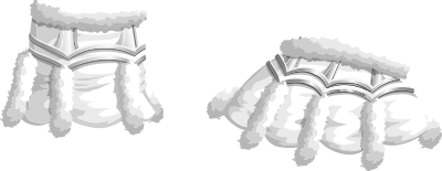 Avatar Wardrobe Skirt Skirt With Tails clipart