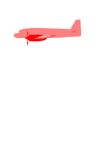 Avião DC-3 Varig clipart