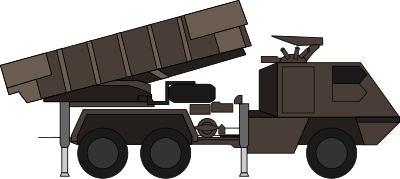 Avibras ASTROS Rocket Launcher clipart