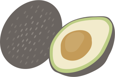 Avocado (#2) clipart