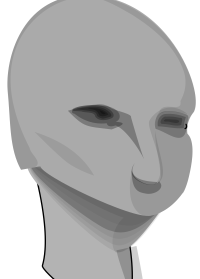 Awesome head clipart