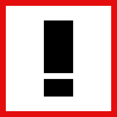 Awesome Style Danger icon clipart