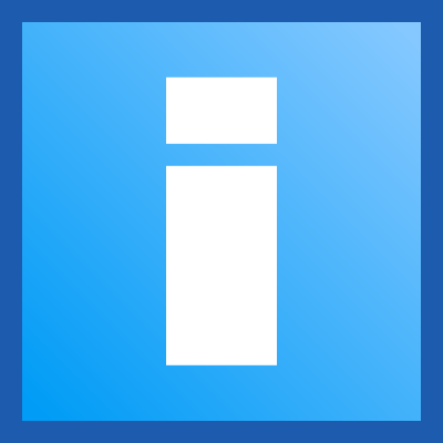 Awesome Style Info icon clipart