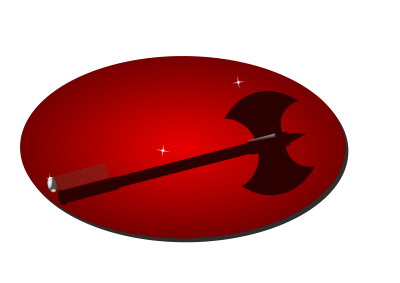 Axe of War clipart