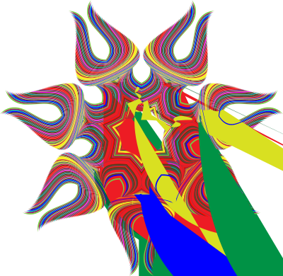 Aztec Solar Haze clipart