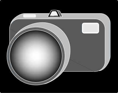 B W Camera clipart