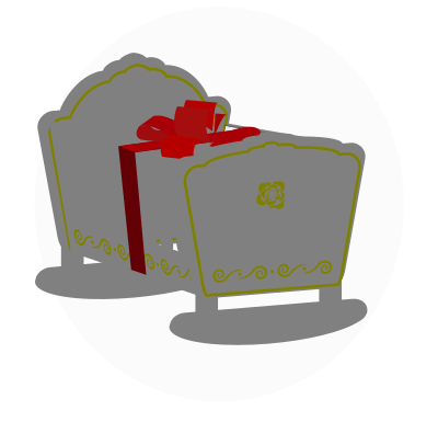Baby cot clipart