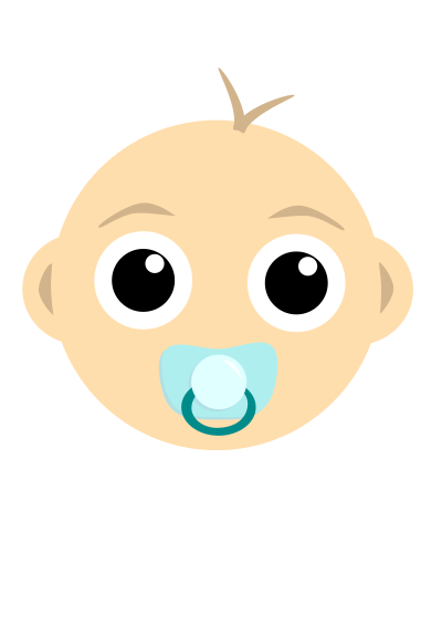 Baby Head clipart