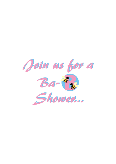 Baby shower clipart