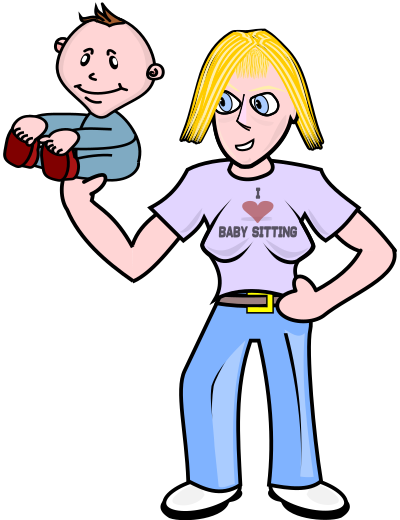 Baby Sitter clipart