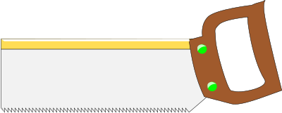 Back Saw clipart