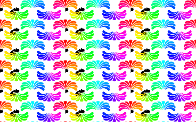 Background pattern 254 (colour) clipart